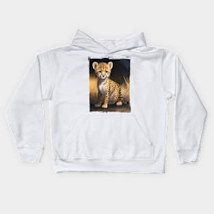 Little Cheetah Kids Hoodie